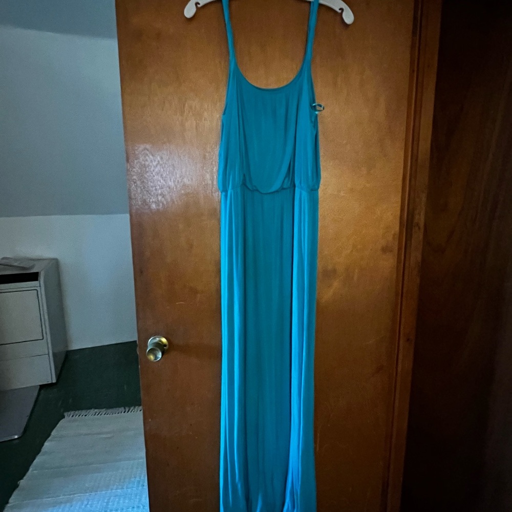 Teal Maxi Dress - Loft